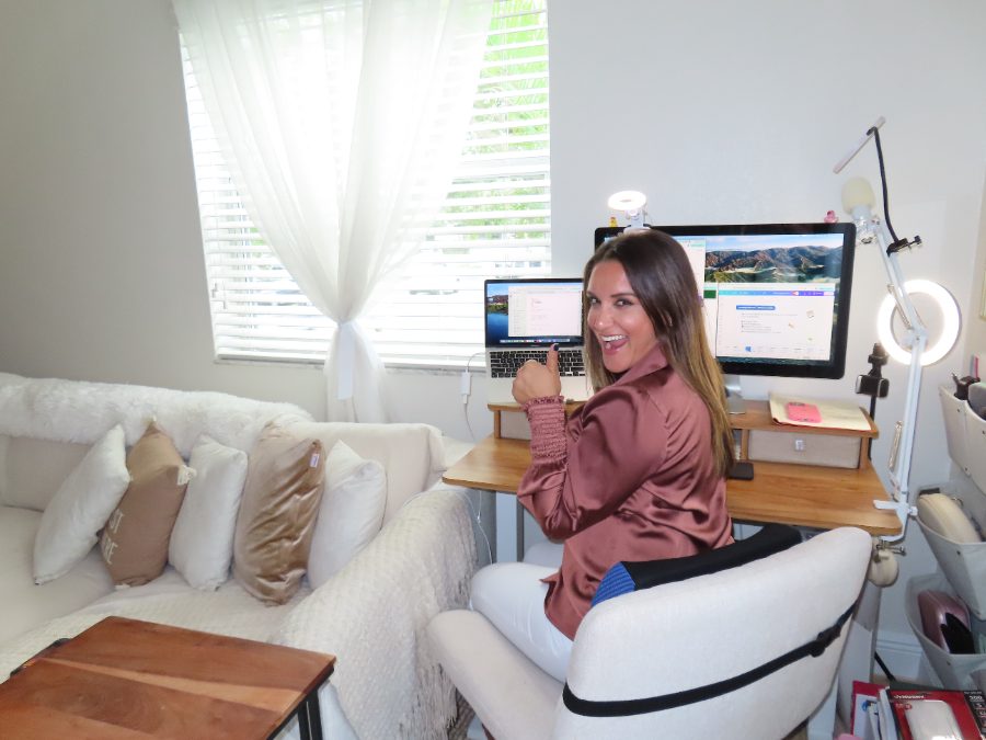 Melody Estrada at home